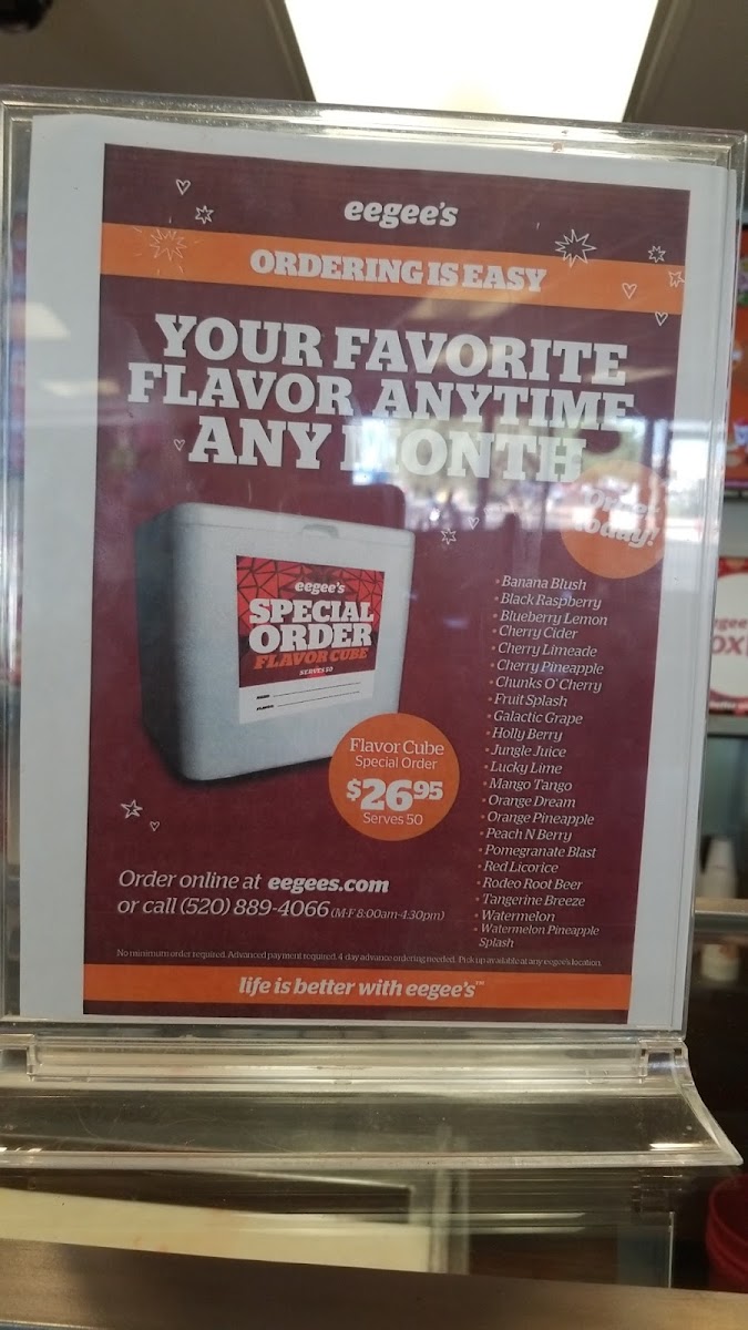 eegee's Menu - Image 4